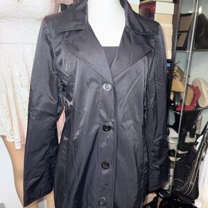 MICHAEL Michael Kors Black Trench Coat